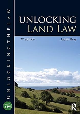 unlocking land law 1st edition judith bray 0367612690, 978-0367612696