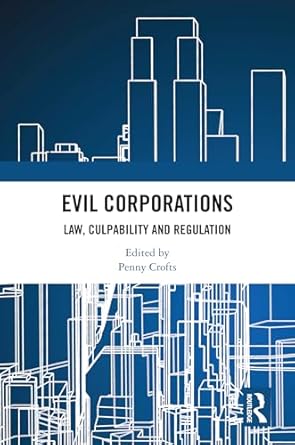 evil corporations 1st edition penny crofts 1032513128, 978-1032513126