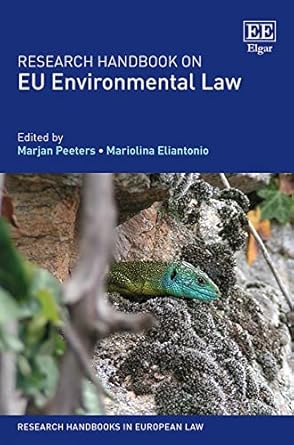 research handbook on eu environmental law 1st edition marjan peeters ,mariolina eliantonio 1788970667,