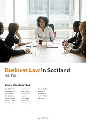 business law in scotland 1st edition  0414070747, 978-0414070745