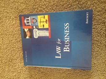 law for business 1st edition janet ashcroft 0324261063, 978-0324261066