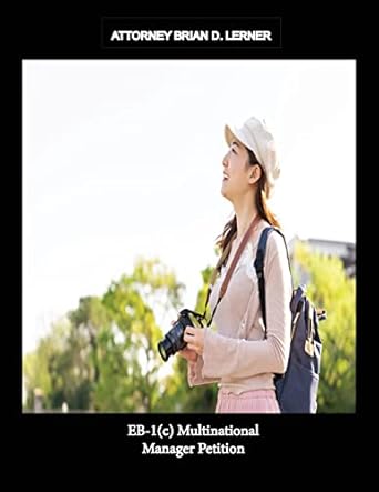 eb 1 multinational manager petition 1st edition brian d lerner 194877478x, 978-1948774789