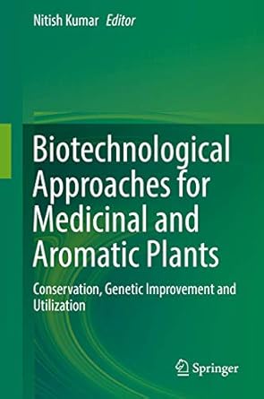 biotechnological approaches for medicinal and aromatic plants conservation genetic improvement and
