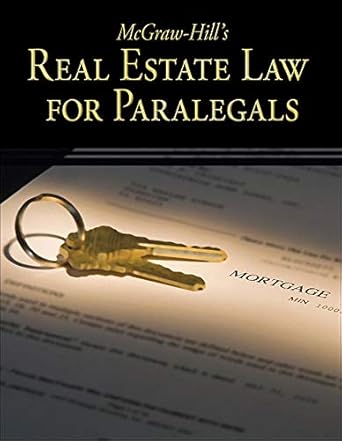 mcgraw hills real estate law for paralegals 1st edition mcgraw hill ,curriculum technology 0073376957,