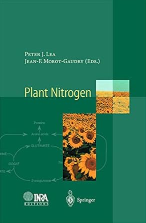 plant nitrogen 1st edition peter j lea ,jean francois morot gaudry 3540677992, 978-3540677994