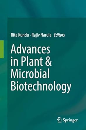 advances in plant and microbial biotechnology 1st edition rita kundu ,rajiv narula 981136320x, 978-9811363207