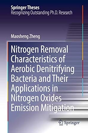 nitrogen removal characteristics of aerobic denitrifying bacteria and their applications in nitrogen oxides
