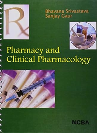 pharmacy and clinical pharmacology 1st edition gaur srivastava 8173817405, 978-8173817403