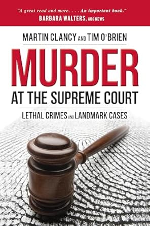 murder at the supreme court 1st edition martin clancy 1633888339, 978-1633888333