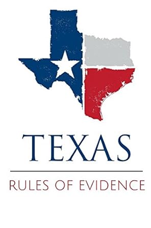 texas rules of evidence 2017 1st edition hopp tech llc 152081982x, 978-1520819822
