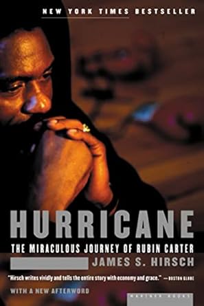 hurricane the miraculous journey of rubin carter 1st edition james s hirsch 0618087281, 978-0618087280