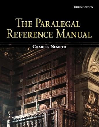 the paralegal resource manual w/cd 1st edition charles nemeth 0073361720, 978-0073361727