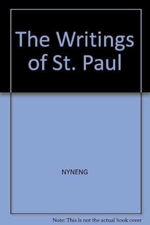 the writings of st paul 1st edition wayne a meeks 039304338x, 978-0393043389