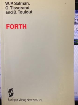 forth 1st edition w p salman ,o tisserand ,b toulout 0387912568, 978-0387912561
