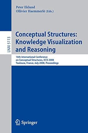 conceptual structures knowledge visualization and reasoning 16th international conference on conceptual
