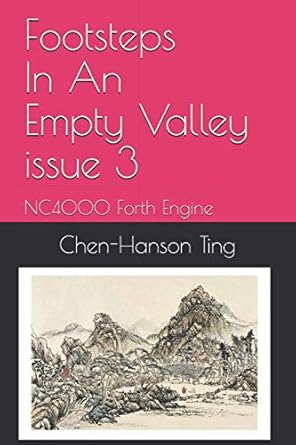 footsteps in an empty valley issue 3 1st edition chen hanson ting ,juergen pintaske 1718137575, 978-1718137578