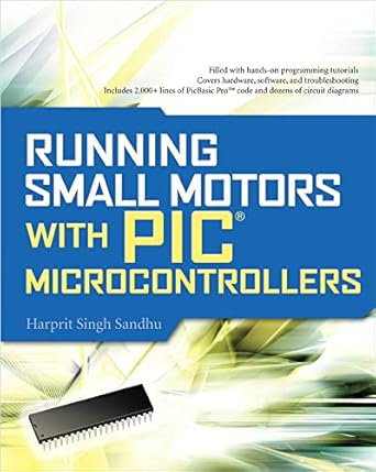 running small motors with pic microcontrollers 1st edition harprit singh sandhu 0071633510, 978-0071633512