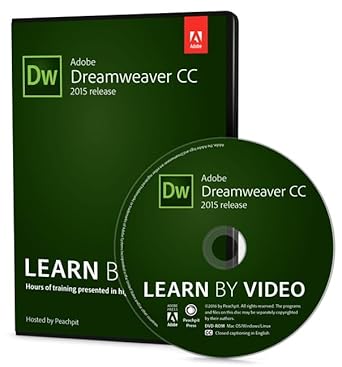 adobe dreamweaver cc learn by video 1st edition rob huddleston 0134396375, 978-0134396378
