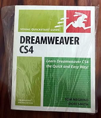 dreamweaver cs4 for windows and macintosh 1st edition tom negrino ,dori smith 0321573528, 978-0321573520