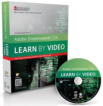adobe dreamweaver cs6 learn by video core training in web communication 1st edition video2brain ,david powers