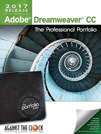 adobe dreamweaver cc 2017 the professional portfolio series 1st edition inc against the clock 1936201933,