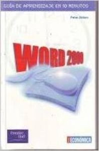 aprendiendo microsoft word 2000 guia en 10 minut 1st edition peter aitken 8483221594, 978-8483221594