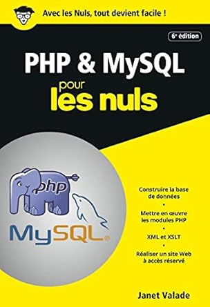 php et mysql poche pour les nuls 1st edition janet valade 2412043620, 978-2412043622