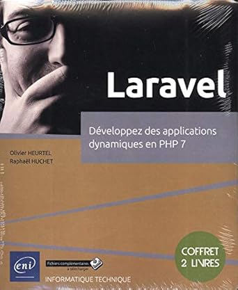 laravel coffret de 2 livres developpez des applications dynamiques en php 7 1st edition olivier heurtel rap