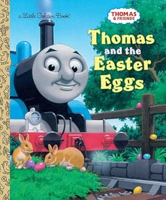 thomas and the easter eggs 1st edition golden books 110193252x, 978-1101932520