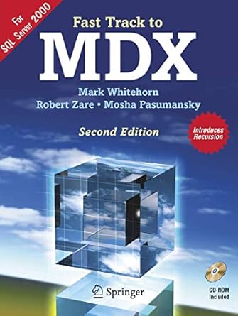 fast track to mdx 1st edition mark whitehorn ,robert zare ,mosha pasumansky 1846281741, 978-1846281747