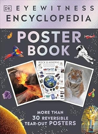 eyewitness encyclopedia poster book more than 30 reversible tear out posters 1st edition dk 0593964012,
