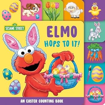 elmo hops to it an easter counting book 1st edition andrea posner sanchez ,barry goldberg 0593900057,