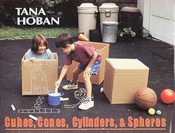 cubes cones cylinders and spheres 1st edition tana hoban 0688153259, 978-0688153250