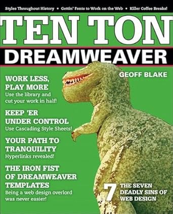 ten ton dreamweaver 1st edition geoff blake 0321374126, 978-0321374127