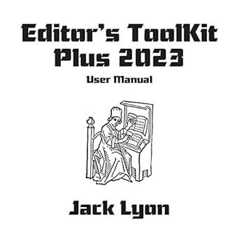 editors toolkit plus 2023 user manual 1st edition jack lyon 143410494x, 978-1434104946