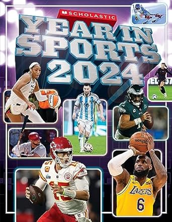 scholastic year in sports 2024 1st edition james buckley 1339011328, 978-1339011325