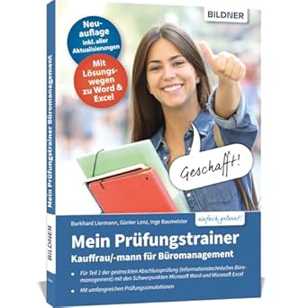 mein prufungstrainer kauffrau / kaufmann fur buromanagement teil 1 der gestreckten abschlussprufung mit den