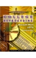 college keyboarding microsoft word 6 0/7 0 word processing lessons 61 120 1st edition susie vanhuss ,connie