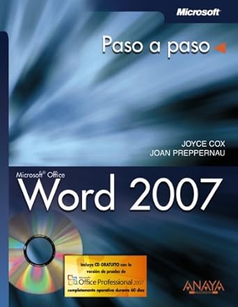 word 2007 1st edition joyce cox ,joan preppernau 8441521514, 978-8441521513