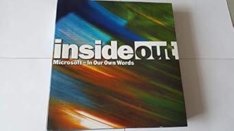 inside out microsoft in our own words 1st edition microsoft corporation 0446527394, 978-0446527392