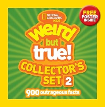 weird but true collectors set 2 900 outrageous facts 1st edition national geographic kids 1426320116,