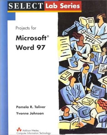 microsoft word 97 1st edition yvonne johnson ,pamela r toliver 0201311186, 978-0201311181