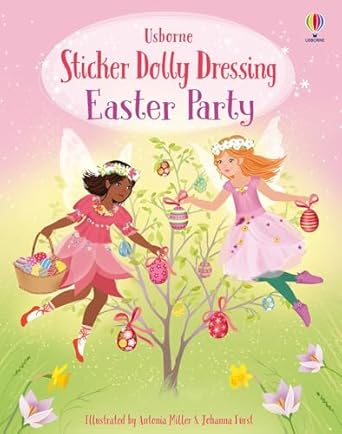 sticker dolly dressing easter party 1st edition fiona watt ,antonia miller 1836052847, 978-1836052845