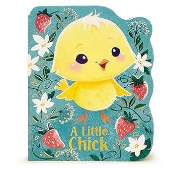 a little chick childrens animal shaped board book 1st edition rosalee wren ,cottage door press ,francesca
