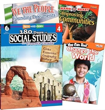 Learn At Home Learn At Home Social Studies Bundle Grade 4 4 Book Set