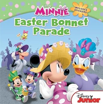minnie easter bonnet parade includes stickers 1st edition disney book group, ,william scollon ,disney