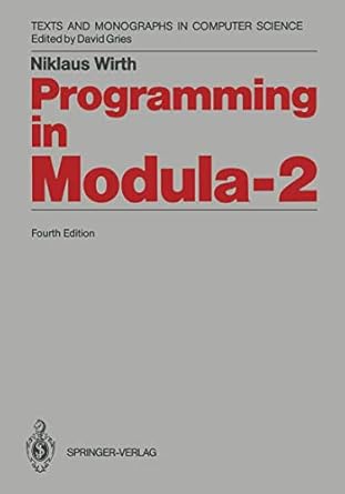 programming in modula 2 1st edition niklaus wirth 3642835678, 978-3642835674