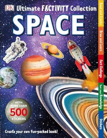 ultimate factivity collection space create your own fun packed book 1st edition dk 1465444300, 978-1465444301