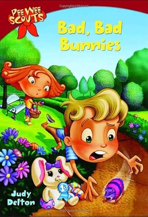 pee wee scouts bad bad bunnies 1st edition judy delton ,alan tiegreen 0440402786, 978-0440402787