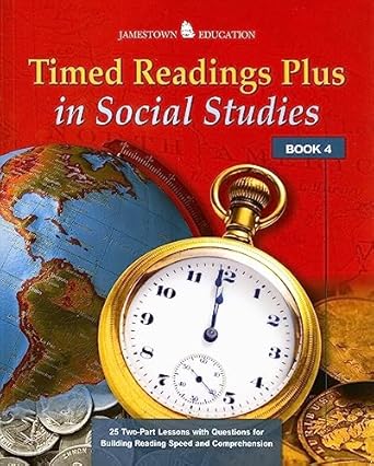timed readings plus in social studies book 4 1st edition mcgraw hill jamestown education ,glencoe/ mcgraw